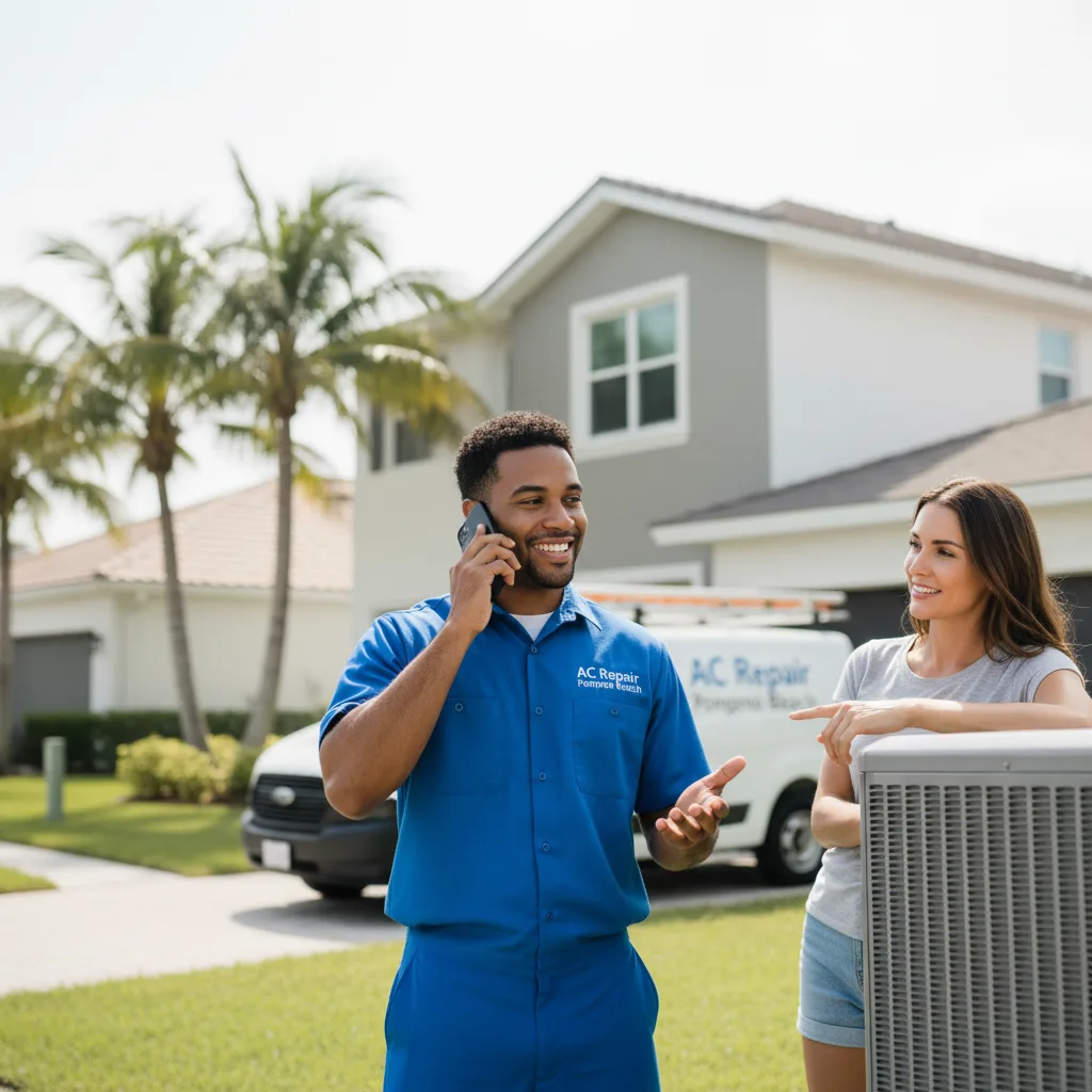 AC Repair Pompano Beach customer support in Exton